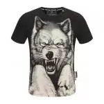 philipp plein pp t-shirts for hommes wolf fierce 3d